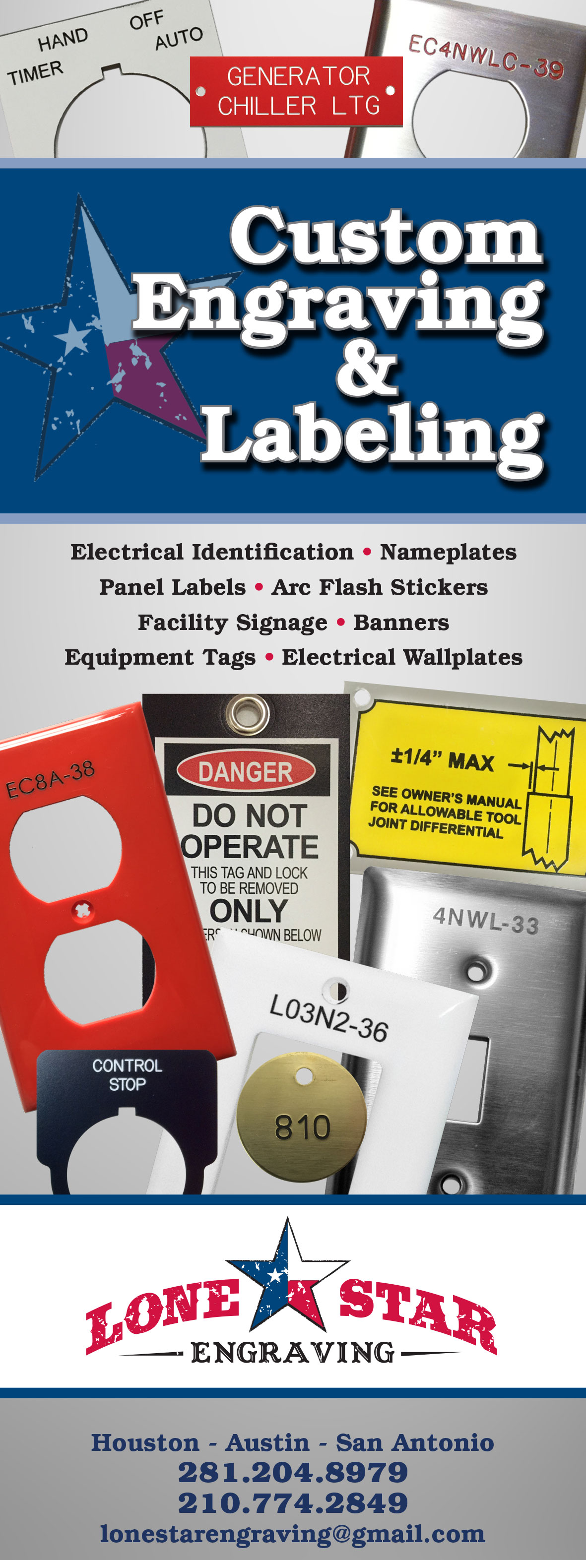 Lone Star Engraving Custom Engravings